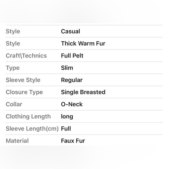 Plush faux fur teddy bear coat size small , medium or large - Picture 7 of 7